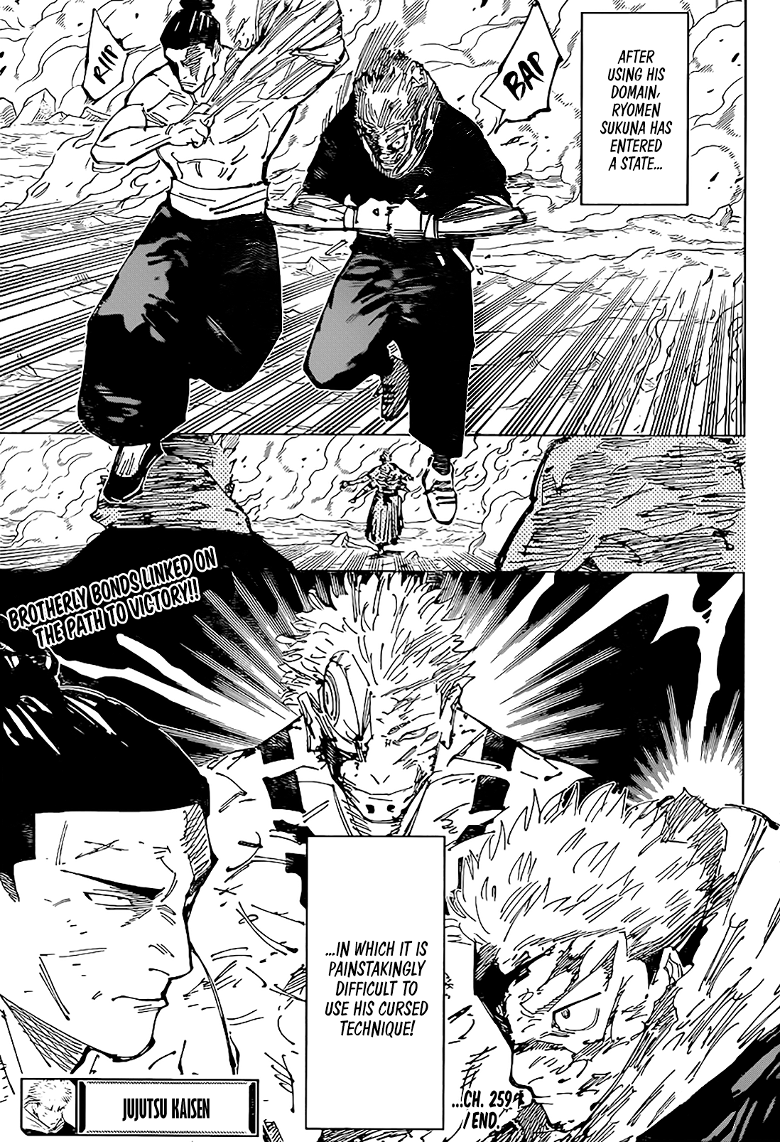 Jujutsu Kaisen Chapter 259 17